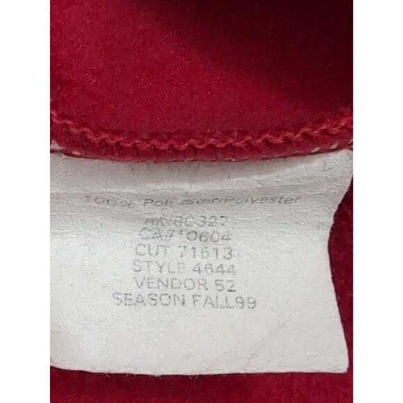 Vintage Pearl Izumi Cycling Jacket Mens XL Red Full Zip Back Pockets‎ - Picture 9 of 12